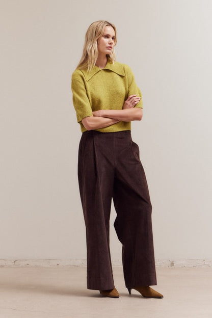 Magdaline short sleeve sweater