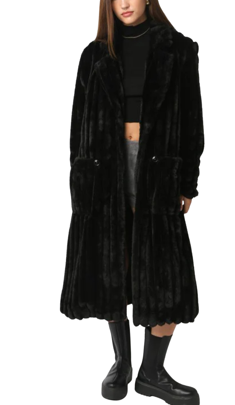Devin Faux Fur Coat