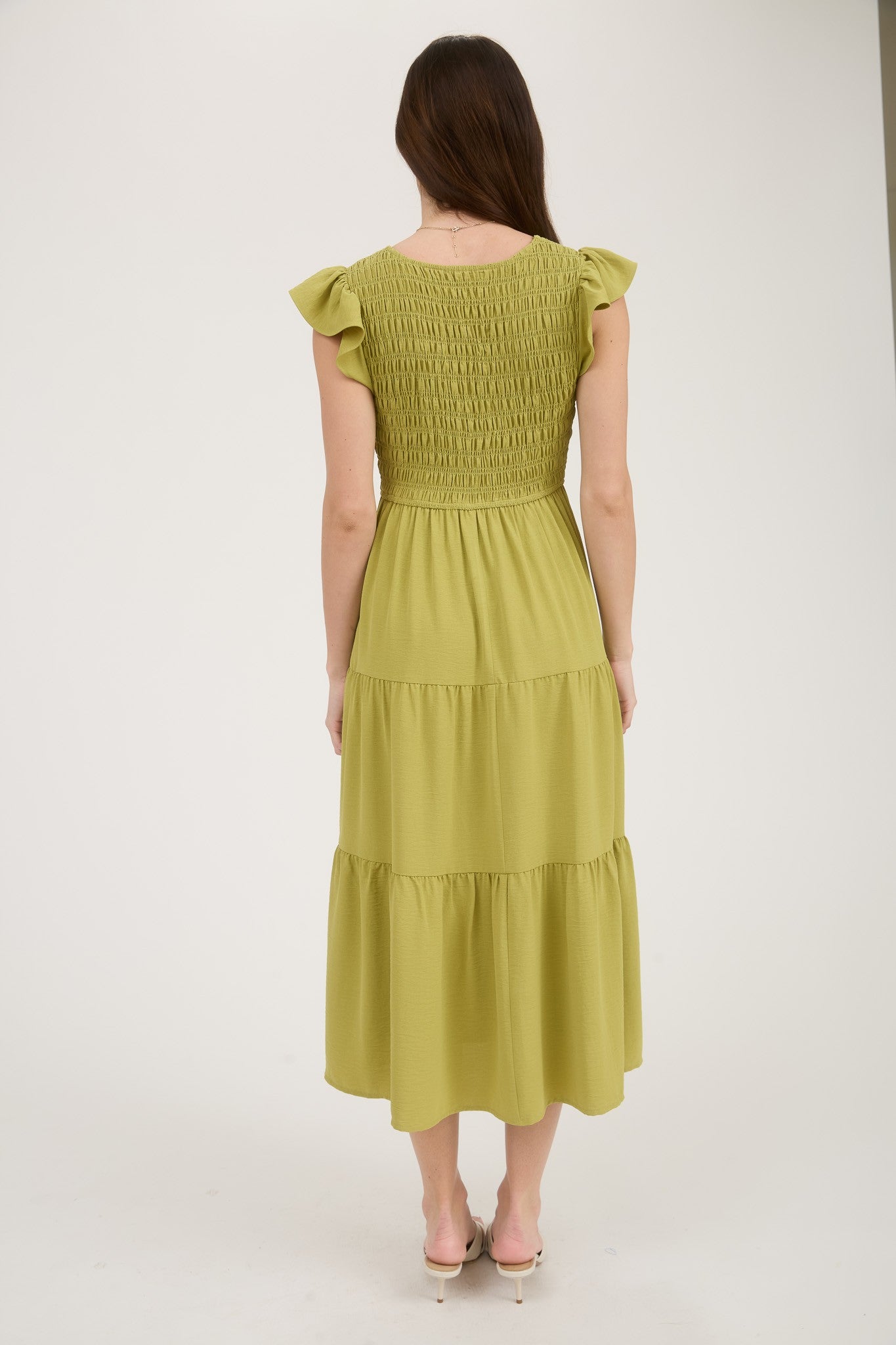 Autumn boho dress