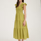 Autumn boho dress
