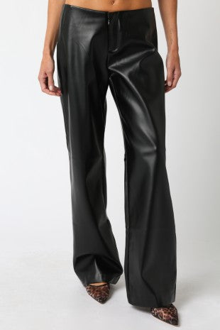 Sasha Faux leather pant