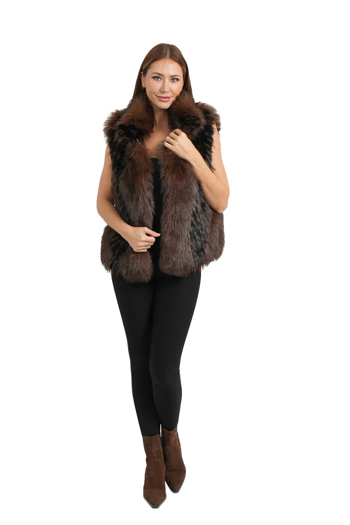 Trina Faux Fur Vest
