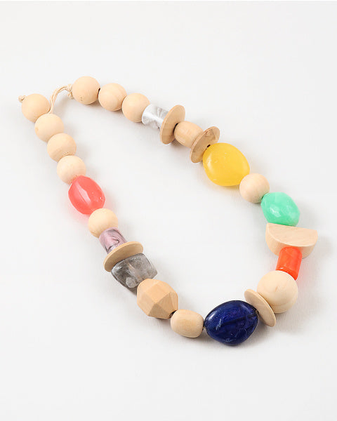 Pastel bead necklace