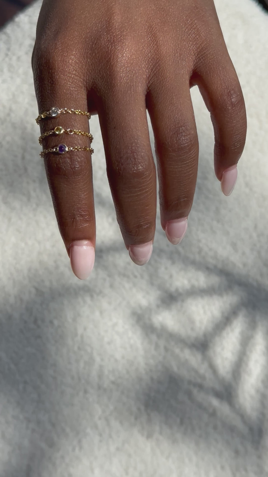 14kt Gold Chain ring