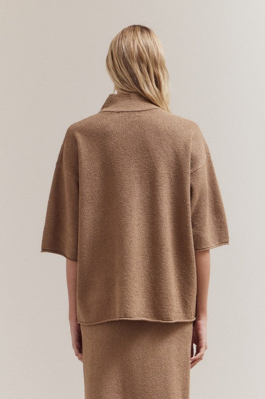 Priscilla mock neck sweater