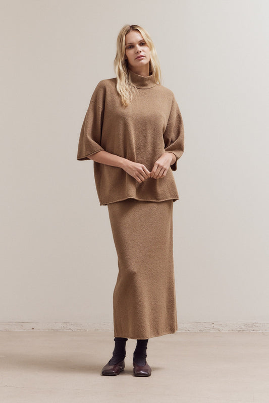 Priscilla mock neck sweater