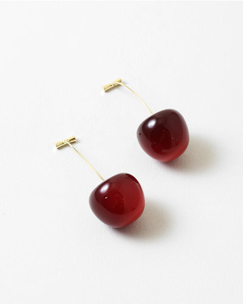 Cherry earring