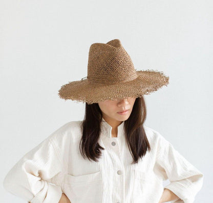 Tessa sea grass fedora