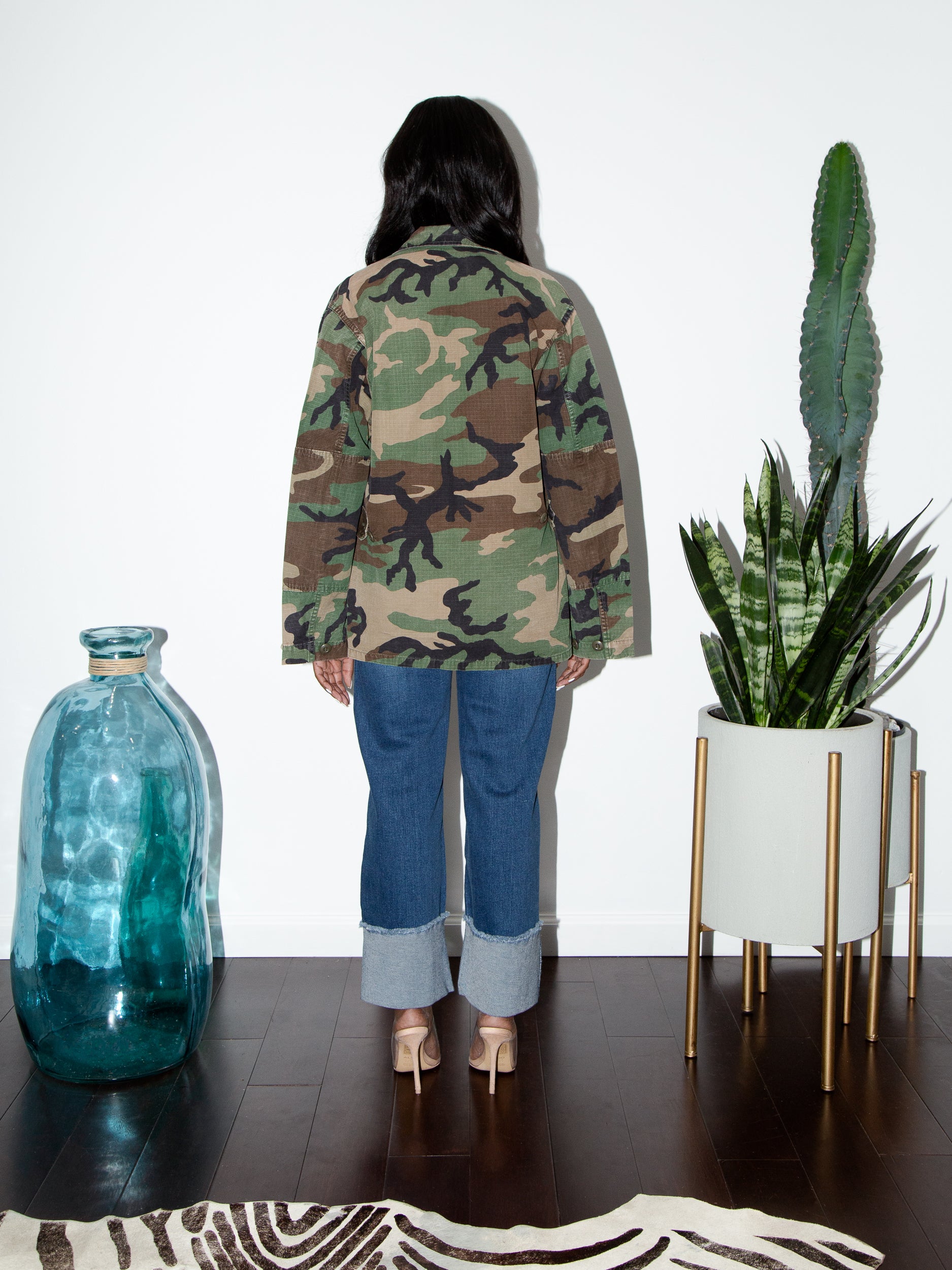 Camo Shirt Jacket